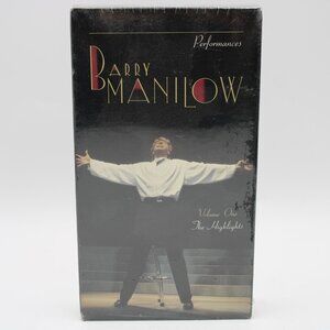 Barry Manilow Performances Volume One The Highlights VHS 1992 6 West 8714-3